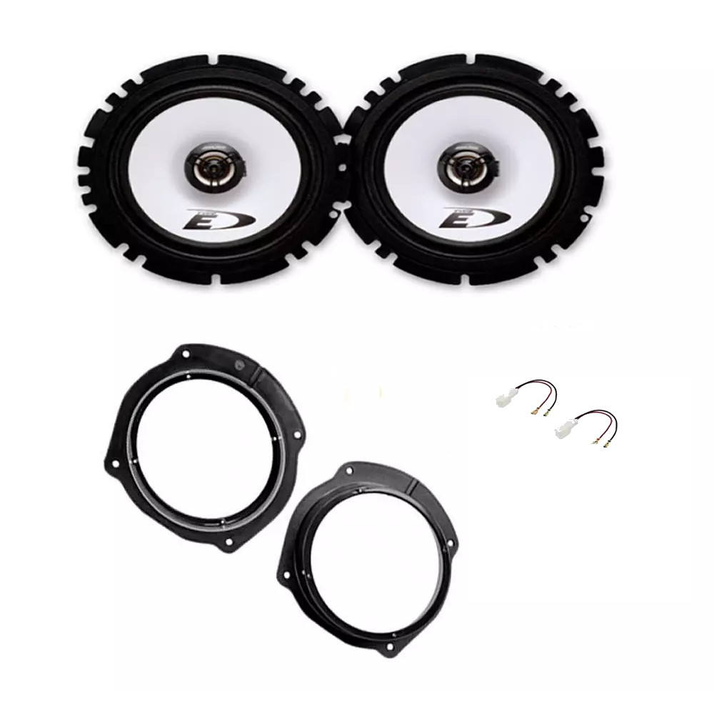 Kit Casse Alpine Fiat Bravo 2007-2014 | Altoparlanti Anteriori + Adattatori