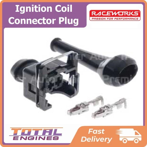 Raceworks Ignition Coil Connector Plug fits Daewoo Cielo ATA08V 1.5L 4Cyl A15MF - Picture 1 of 2