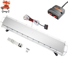 51" INCH AMBER EMERGENCY BEACON LIGHT BAR WARNING TRUCK TOW WRECKER STROBE 96LED