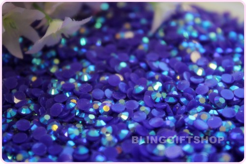 Pack of 100,000 Size 3mm RESIN FLAT BACK RHINESTONES DIAMANTE GLUEFIX CRAFT GEMS - Picture 52 of 62