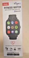 FITNESS SMART-WATCH W/HEART RATE MONITOR-SLEEP TRACKER-BLUE TOOTH-BLOOD OXYGEN