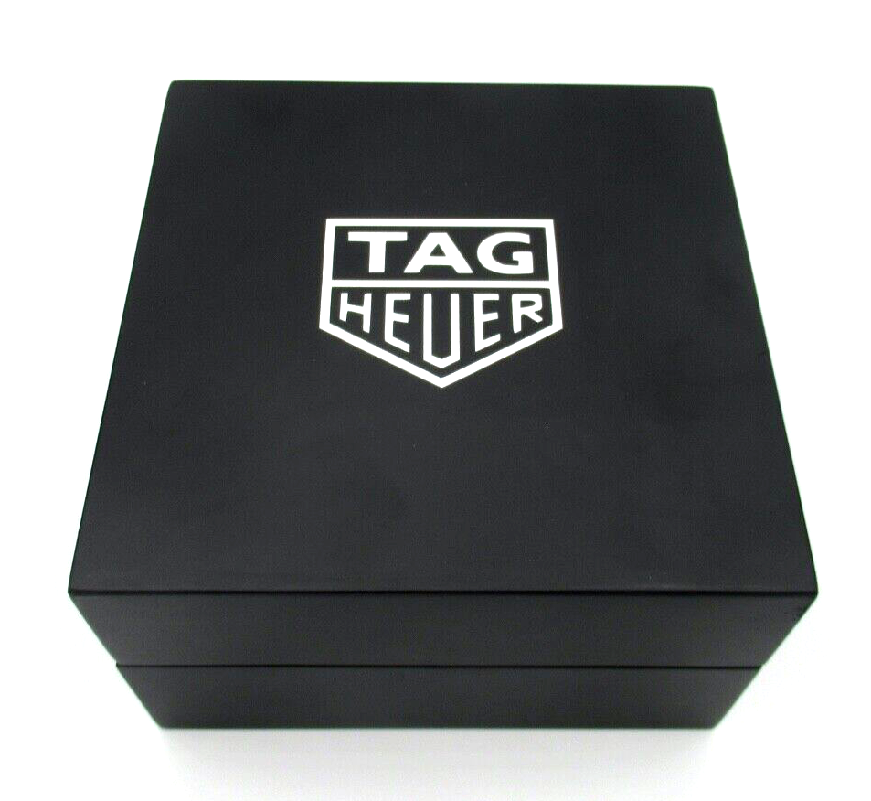 TAG Heuer Replacement Watch Storage Box, Matt Black Complete With Outer