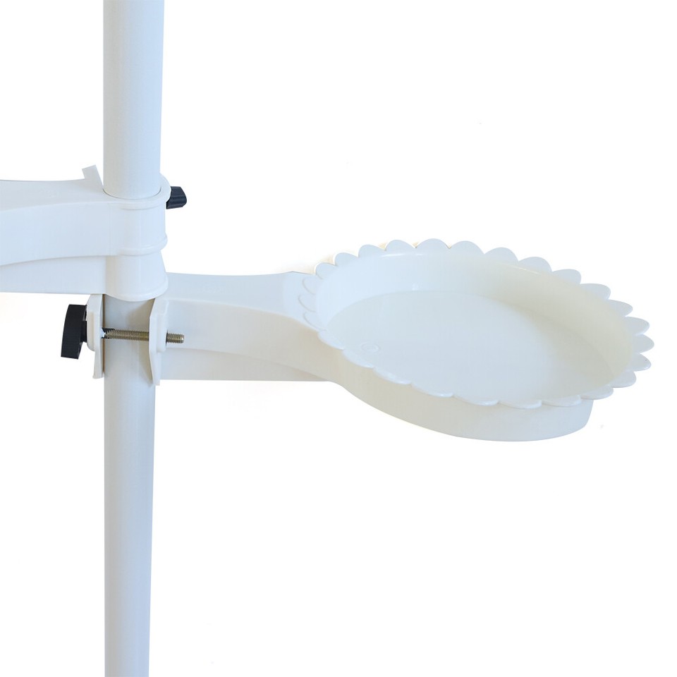 7-Tier Indoor Tension Rod Plant Holder Pole Flower Pot Display Stand ...