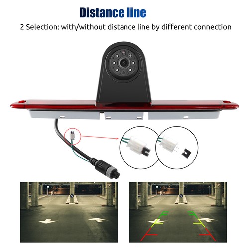 Reversing HD Camera Kit brake light 7" Monitor For Mercedes Sprinter/VW
