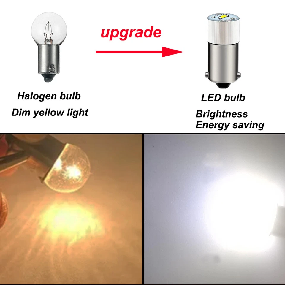 5 x 6V спидометр калибра светодиодная лампа для Honda C CL CT SL XL 70 34908-230-000 - Изображение 2 из 4