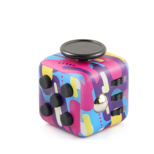 Fidget Cube 3D Anti-anxiety Focus Stress Reliever Toys Kids&Adult Hand Desk Toy - Imagen 29 de 34