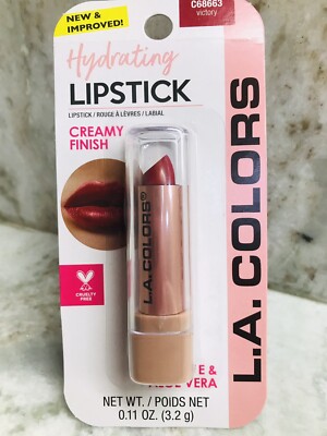 L.A. Colors Hydrating Lipstick Victory C68663 ShipN24Hours | eBay