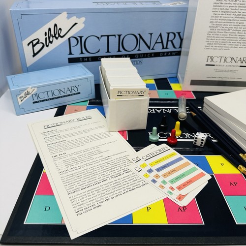 1st Edition Bible Pictionary The Game of Quick Draw VTG 1987 100% BarelyUsed See - Picture 17 of 18