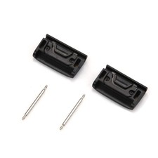 1Pair 26mm Stainless Smart Watch Adapter Connecter For Garmin Fenix 3/3 HR/5X/D2