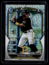 Raymond Mola 2023 1st Bowman Chrome #BCP-198 Mega Box Mojo Refractor SP