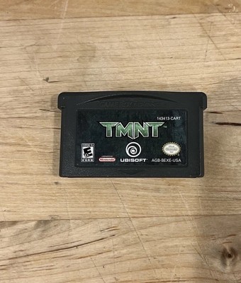 TMNT (Nintendo Game Boy Advance, 2007) GBA Authentic - Tested & Working Read