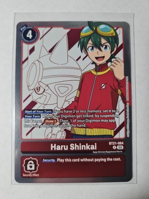 Digimon Haru Shinkai · BT21-084 · R · World Convergence · EN   NM