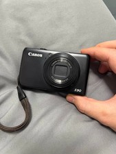 Canon PowerShot S90 10.0MP 3.8x Optical Zoom Compact Digital Camera-Used B