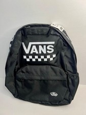 Vans Street Sport Realm Black White Checkerboard Backpack Off the Wall New