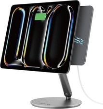 Magnetic Wireless Charging Stand for iPad Pro 11" M4 2024 Only 360 Rotating