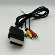 Genuine Official OEM Microsoft XBOX 360 Composite AV Cable X821376-002