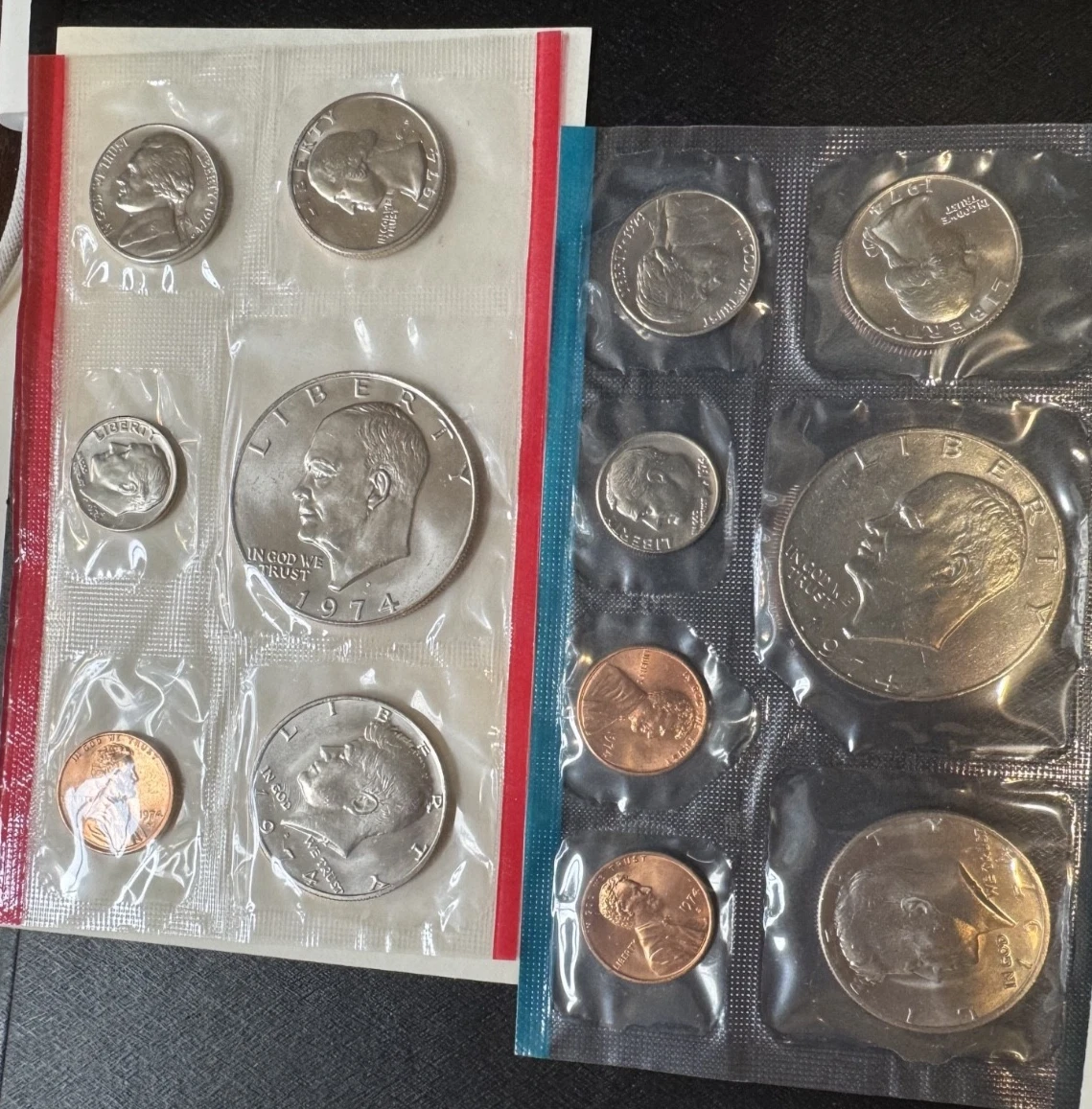 コロンビア 1ペソ & 1974年 50セントセット 1974 US Coin Mint Sets for sale | eBay