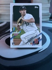 Topps 2021 Opening Day Beau Burrows Detroit Tigers #148 Rookie Base Set Card