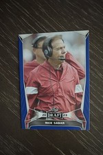 2023 Leaf Draft - Nick Saban #26 Blue