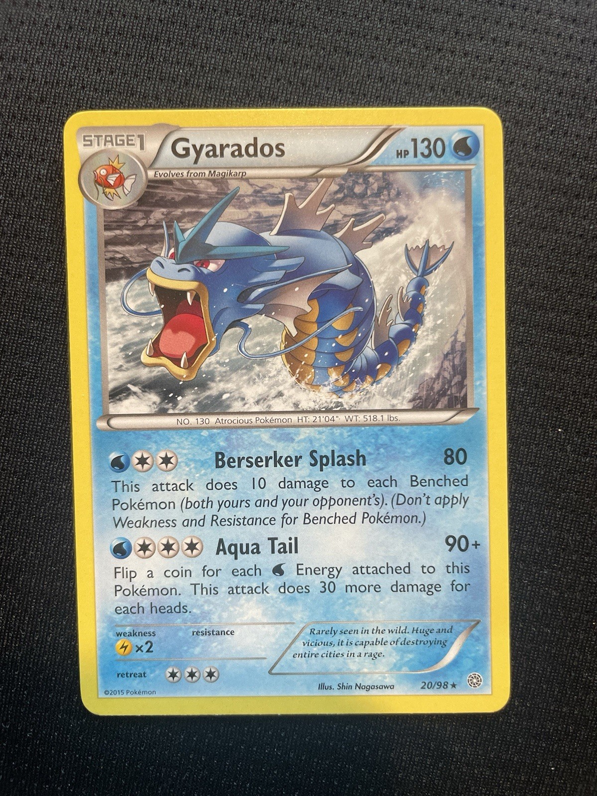 Gyarados 20/98 XY-Ancient Origins Regular NM/LP Condition
