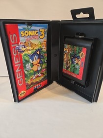 Sonic the Hedgehog 1 2 3 (Sega Genesis) CIB Game Bundle Lot Tested/Cleaned