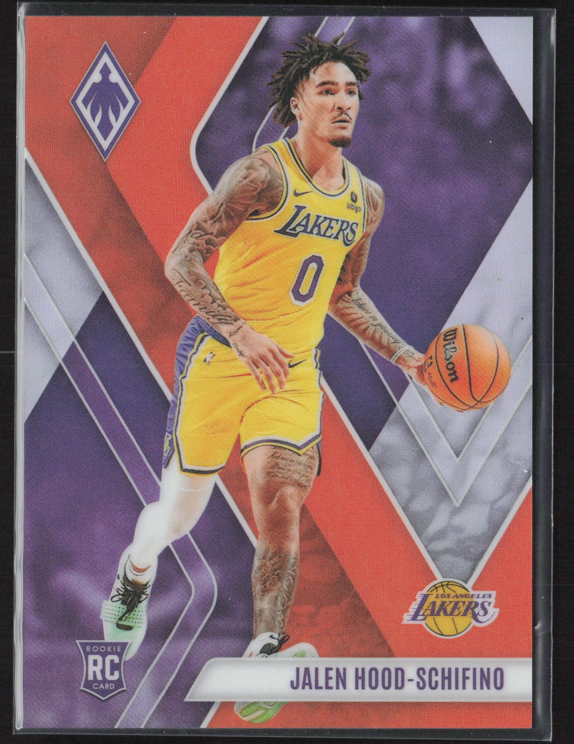 2023-24 Panini Phoenix #260 Jalen Hood-Schifino Orange #/99 Rookie RC