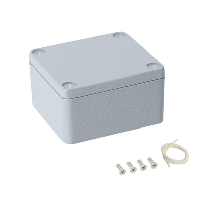 Lemotech Aluminum Alloy Metal Junction Box IP67 Waterproof Dustproof Small Elect