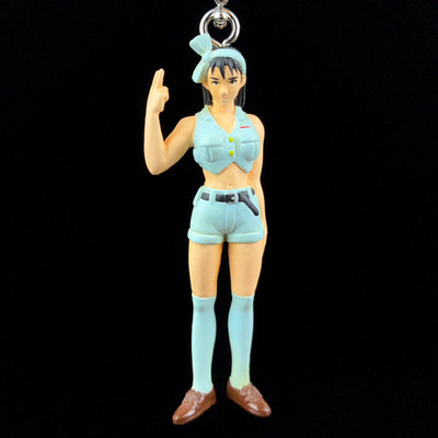 Vintage Namco Tekken Jun Kazama Kakkoii Keyholder Keychain Figure Japan Import