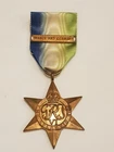 Original British WWII WW2 Atlantic Star Medal + "France and Germany" Clasp