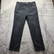 Duluth Trading Co Pants Mens 36x34 Black Flex Fire Hose Work Wear