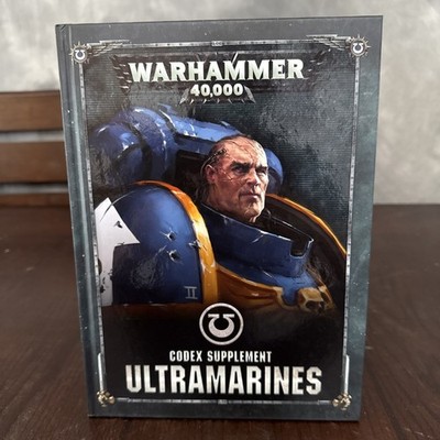 Warhammer 40K Codex Supplement Ultramarines Games Workshop Hardcover Book