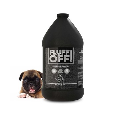 Fluff Off! by Girl With The Dogs, Natural Deshedding Dog & Cat Shampoo, 1 Gal...