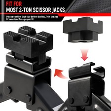 Scherenwagenheber Unterstellböcke Wagenheber Gummiauflage GummiklotzGummiblock