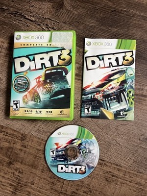 DiRT 3 -- Complete Edition (Microsoft Xbox 360, 2012) CIB Good Disc Tested  