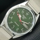 JOB LOT OF 10 VINTAGE REFURBISHED SEIKO 5 AUTOMATIC JAPAN MENS WATCHES-10