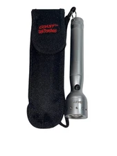 Coast TEK TORCHES LED Flashlight & Case TESTED WORKS PERFECTLY Uses 2 AA Read