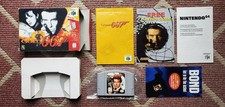 GoldenEye 007 Bond Nintendo 64 N64 Complete CIB Manual Box Inserts AUTHENTIC