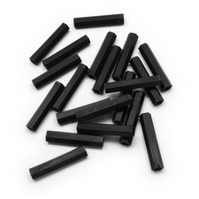 20pcs M3x30mm Nylon Threaded Spacer Standoffs Pillar