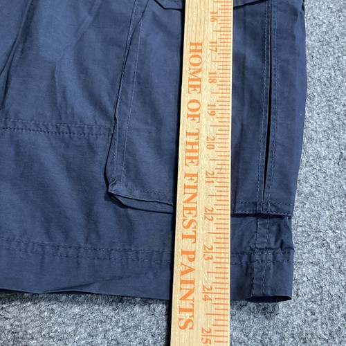Old Navy Shorts Men 2XL Blue Cargo Belted Relaxed Y2K 8" inseam - Picture 9 of 10