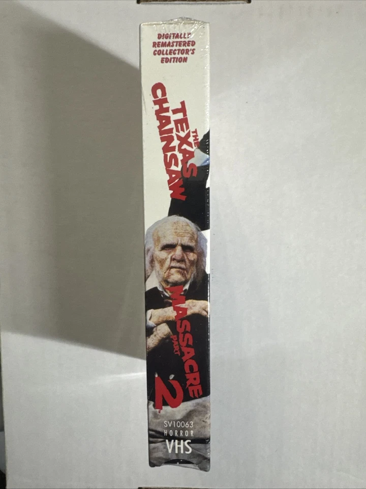The Texas Chainsaw Massacre Part 2 VHS 1996 SEALED BRAND NEW Foto 4 de 4