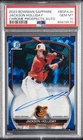 2023 BOWMAN SAPPHIRE EDITION CHROME PROSPECTS AUTO JACKSON HOLLIDAY PSA 10 AUTO