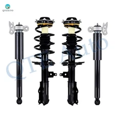 Set 4 Front Quick Complete Strut-Rear Complete Shock Kit To 2017 2018 GMC Acadia