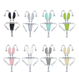 5-Point Adjustable For Infant Feeding Chair PU Leather Shoulder Pad