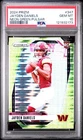 Jayden Daniels 2024 Prizm Neon Green Pulsar PSA 10