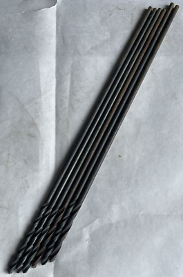 HIGH SPEED PTD PRECISION TWIST DRILLS  SIZE  9  (.1960 ) 12  Long Qty.6 (AUG058)