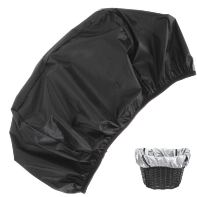 LIQWEI Fahrradkorb Regenschutz 2er Set - Wasserdichtes Polyester