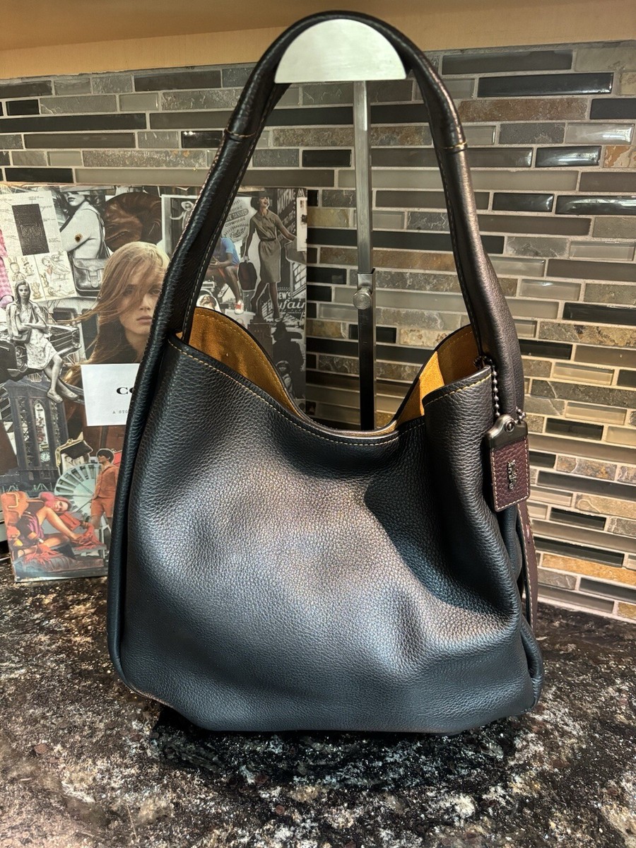 COACH 1941 BANDIT HOBO 39 Glovetanned Pebble Leather Handbag COACH 1941 BANDIT HOBO 39 Glovetanned Pebble Leather Handbag