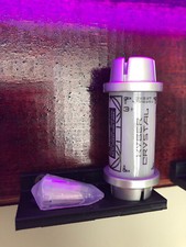 Kyber Crystal Display Stand Holder Mount - Black - Galaxys Edge Savis Workshop