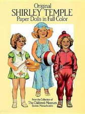 Original Shirley Temple Paper Dolls Dover Celebrity Paper Dolls - VERY GOOD