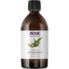 NOW 100 Pure Eucalyptus Essential Oil, 16 fl oz